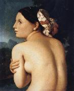 Jean-Auguste Dominique Ingres Back View of a Bather painting